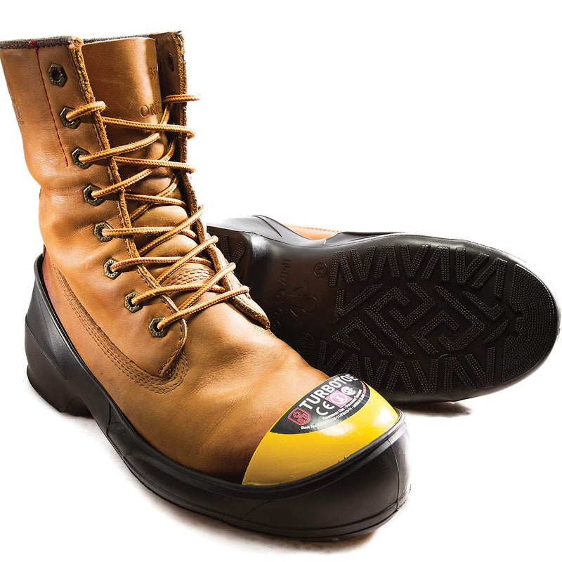 Impacto TurboToe Molded Safety Steel Toe Caps - Black , Medium (8-9 M / 10-11 W) - TT M - Image 2
